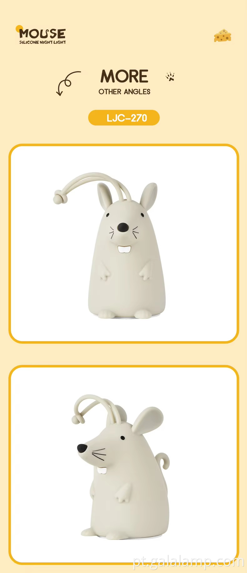 Touch control mouse light